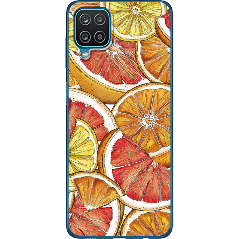 Чехол BoxFace Samsung A125 Galaxy A12 Citrus Pattern