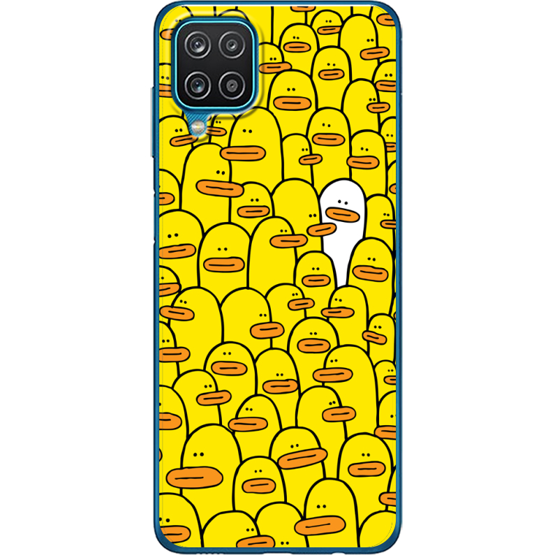 Чехол BoxFace Samsung A125 Galaxy A12 Yellow Ducklings