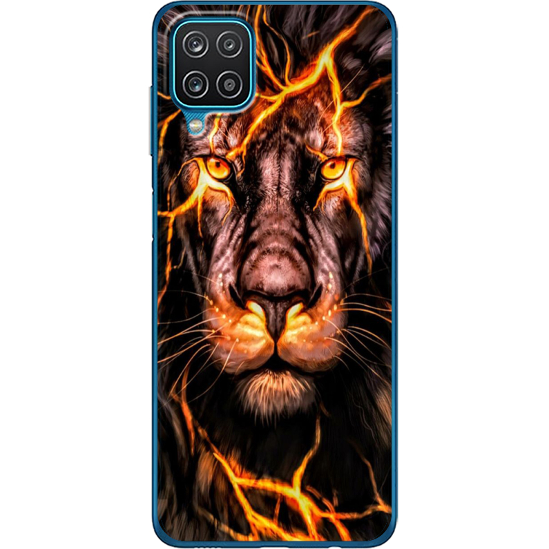 Чехол BoxFace Samsung A125 Galaxy A12 Fire Lion