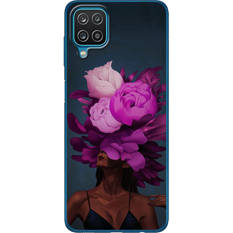 Чехол BoxFace Samsung A125 Galaxy A12 Exquisite Purple Flowers