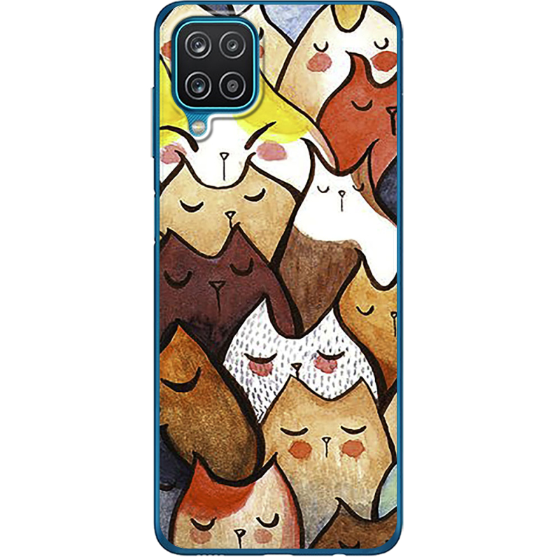 Чехол BoxFace Samsung A125 Galaxy A12 Sleepy Cats