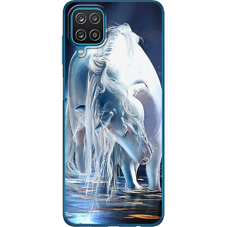 Чехол BoxFace Samsung A125 Galaxy A12 White Horse