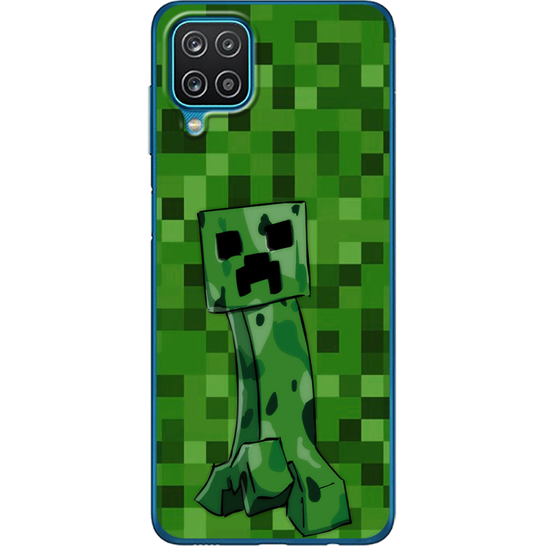 Чехол BoxFace Samsung A125 Galaxy A12 Minecraft Creeper