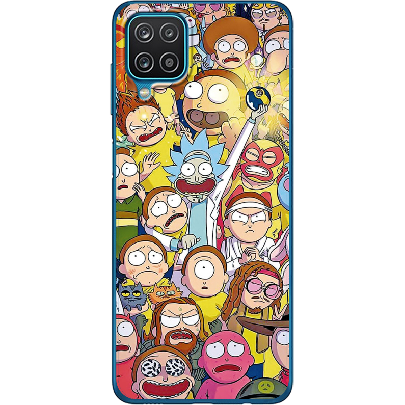 Чехол BoxFace Samsung A125 Galaxy A12 Rick and Morty