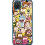 Чехол BoxFace Samsung A125 Galaxy A12 Rick and Morty