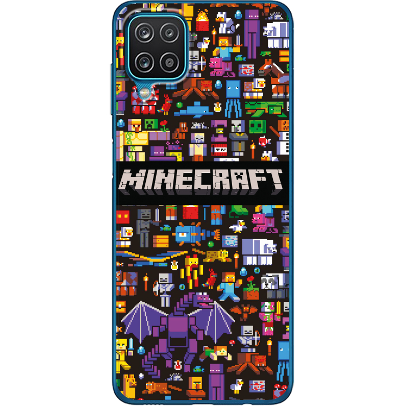 Чехол BoxFace Samsung A125 Galaxy A12 Minecraft Mobbery