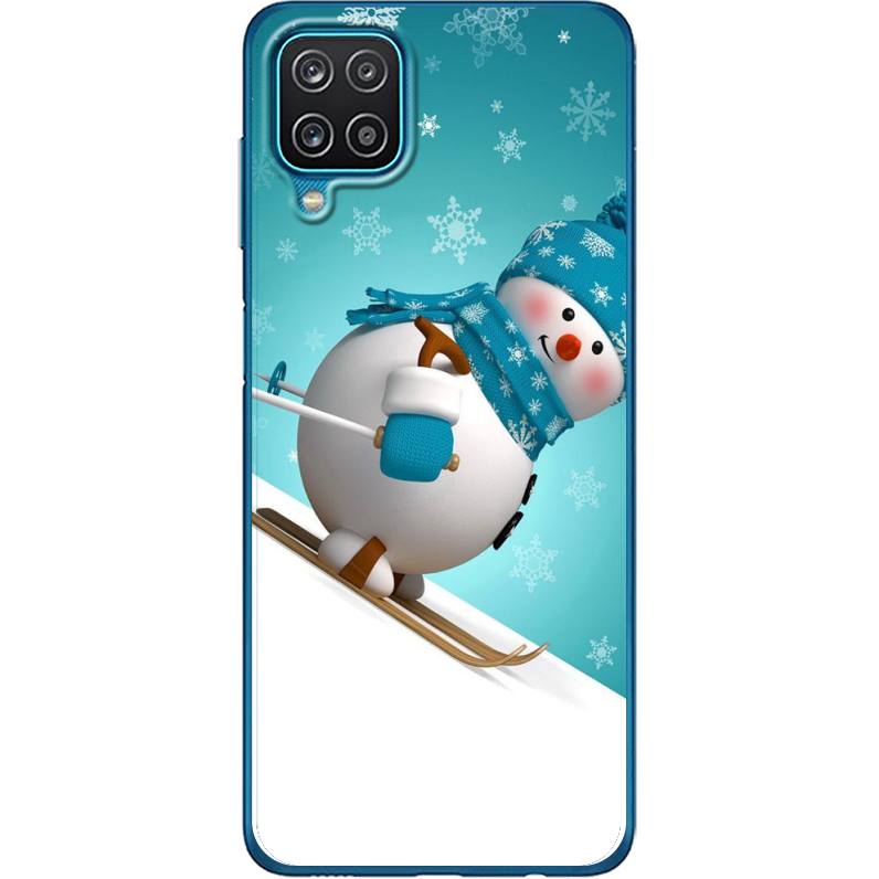 Чехол BoxFace Samsung A125 Galaxy A12 Skier Snowman