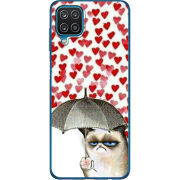 Чехол BoxFace Samsung A125 Galaxy A12 Raining Hearts