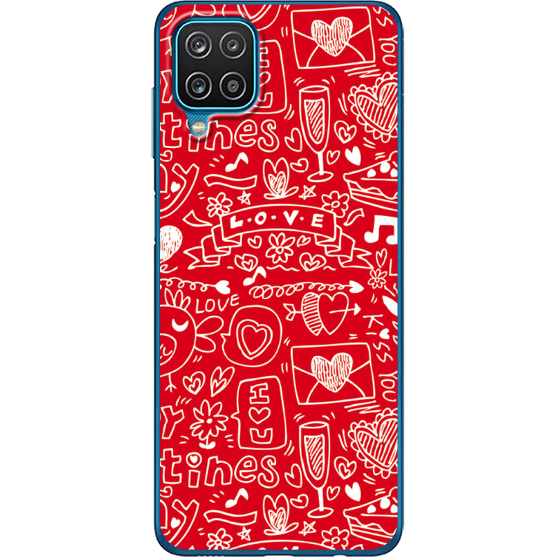 Чехол BoxFace Samsung A125 Galaxy A12 Happy Valentines