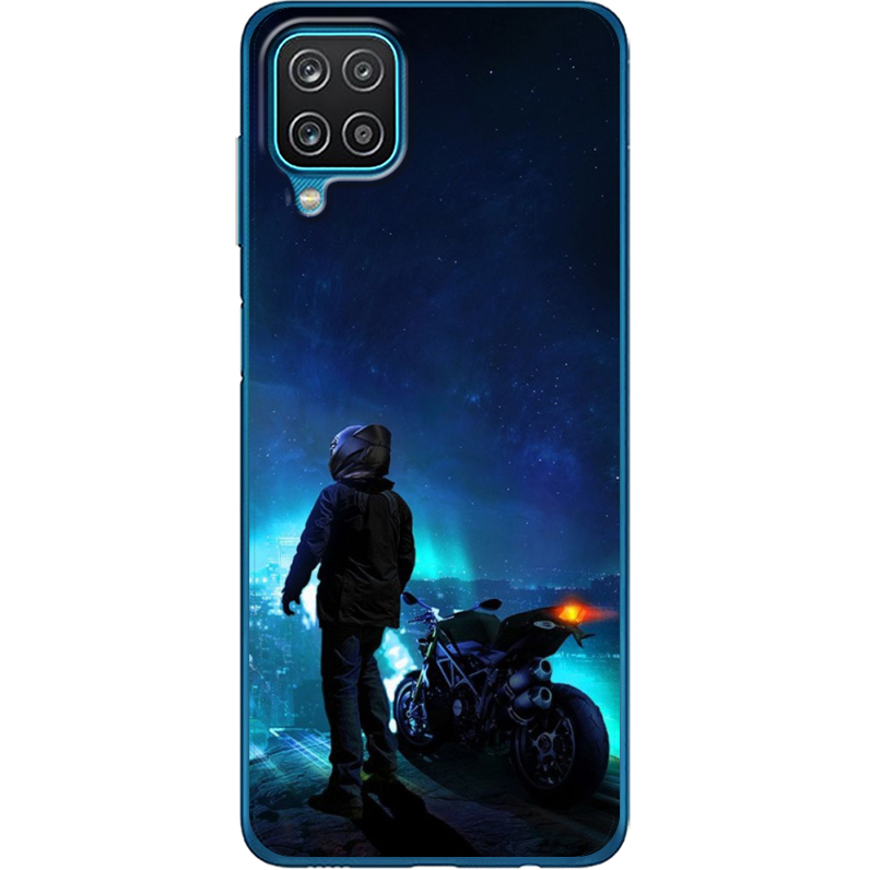 Чехол BoxFace Samsung A125 Galaxy A12 Motorcyclist