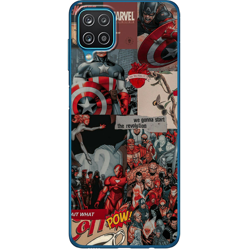 Чехол BoxFace Samsung A125 Galaxy A12 Marvel Avengers