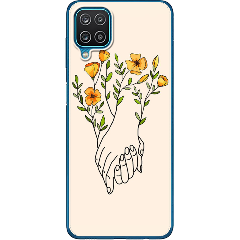 Чехол BoxFace Samsung A125 Galaxy A12 Flower Hands