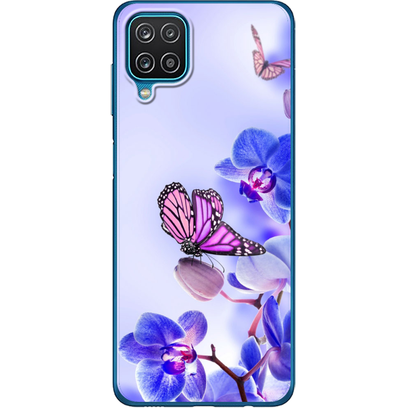 Чехол BoxFace Samsung A125 Galaxy A12 Orchids and Butterflies