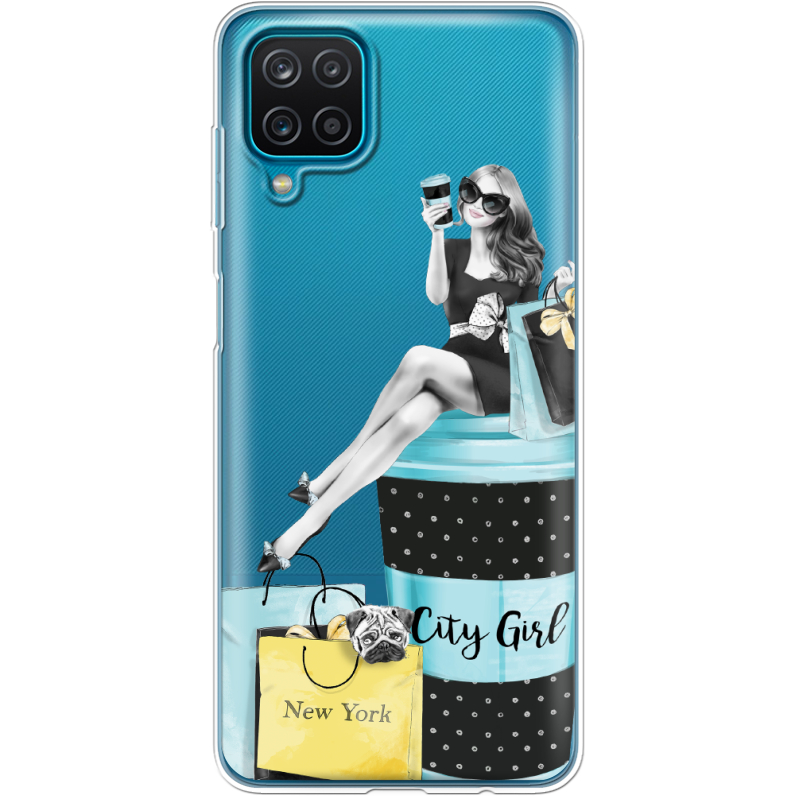 Прозрачный чехол BoxFace Samsung A125 Galaxy A12 City Girl