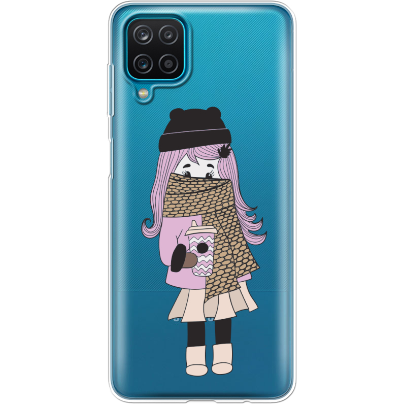 Прозрачный чехол BoxFace Samsung A125 Galaxy A12 Winter Morning Girl