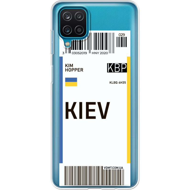 Прозрачный чехол BoxFace Samsung A125 Galaxy A12 Ticket Kiev