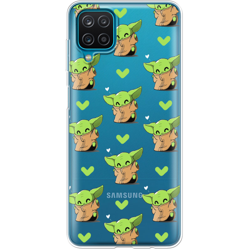 Прозрачный чехол BoxFace Samsung A125 Galaxy A12 Pattern Baby Yoda