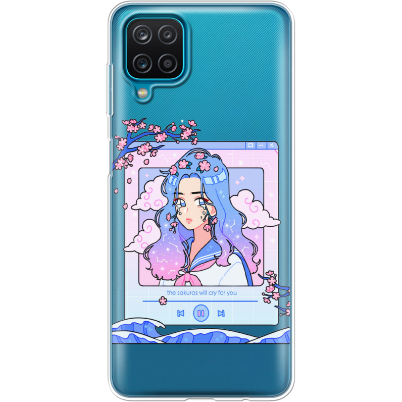 Прозрачный чехол BoxFace Samsung A125 Galaxy A12 The Sakuras Will Cry For You