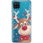 Прозрачный чехол BoxFace Samsung A125 Galaxy A12 Winter Deer