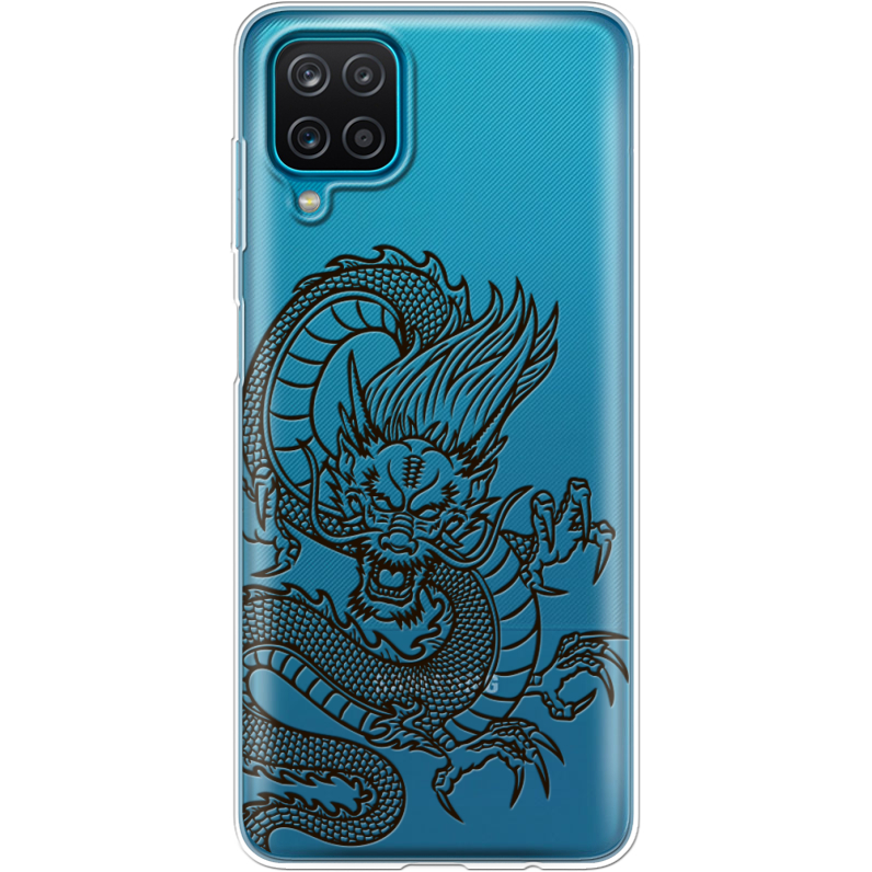 Прозрачный чехол BoxFace Samsung A125 Galaxy A12 Chinese Dragon