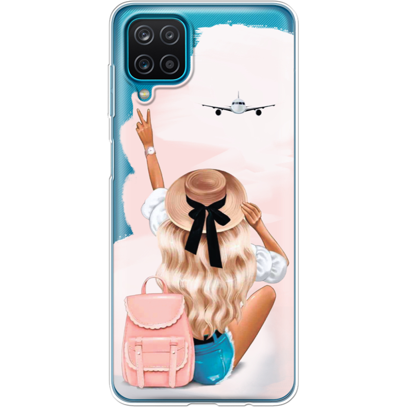 Прозрачный чехол BoxFace Samsung A125 Galaxy A12 Travel Girl