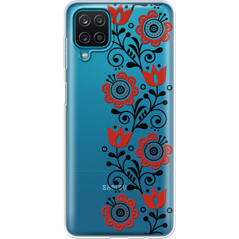 Прозрачный чехол BoxFace Samsung A125 Galaxy A12 Ethno Ornament