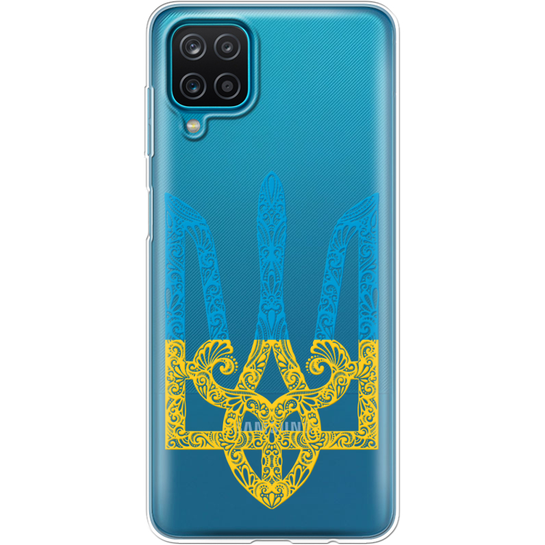 Прозрачный чехол BoxFace Samsung A125 Galaxy A12 Gold Trident