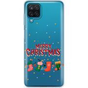 Прозрачный чехол BoxFace Samsung A125 Galaxy A12 Merry Christmas