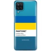 Прозрачный чехол BoxFace Samsung A125 Galaxy A12 Pantone вільний синій