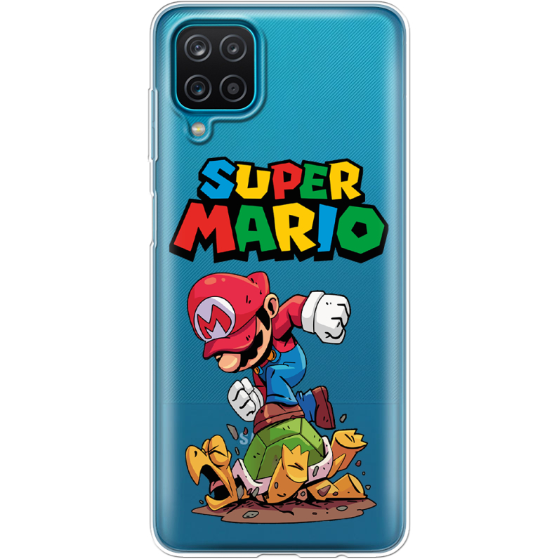 Прозрачный чехол BoxFace Samsung A125 Galaxy A12 Super Mario