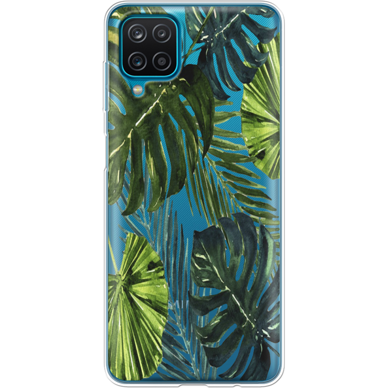 Прозрачный чехол BoxFace Samsung A125 Galaxy A12 Palm Tree