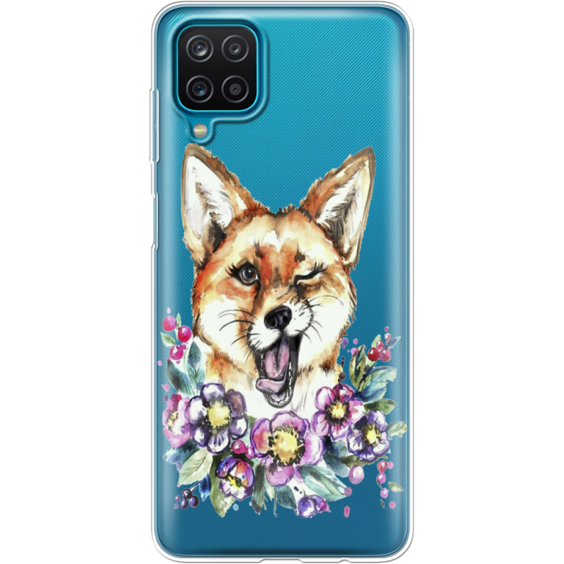 Прозрачный чехол BoxFace Samsung A125 Galaxy A12 Winking Fox