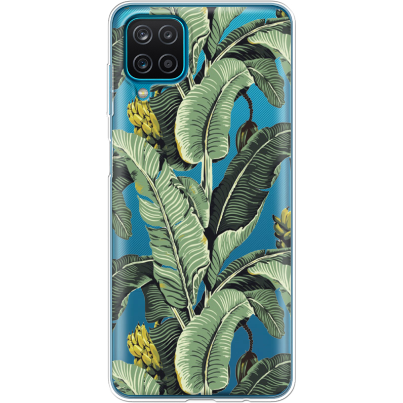 Прозрачный чехол BoxFace Samsung A125 Galaxy A12 Banana Leaves