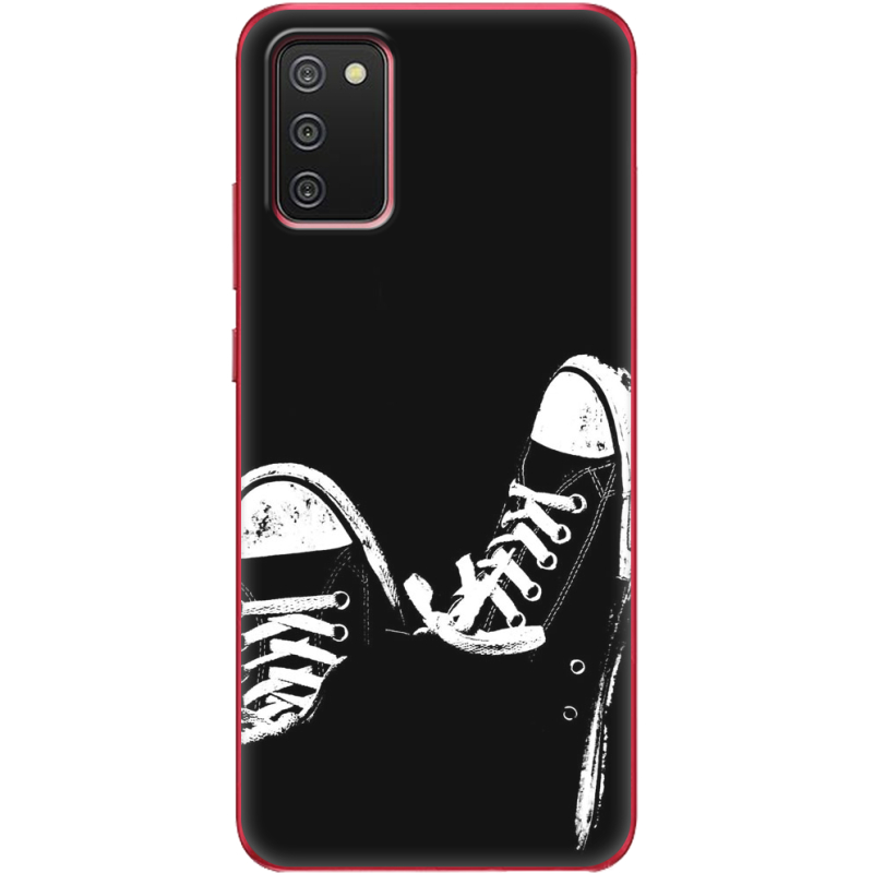 Чехол BoxFace Samsung A025 Galaxy A02S Black Sneakers