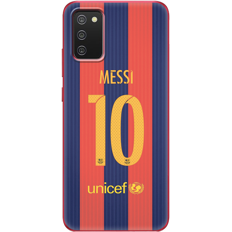 Чехол BoxFace Samsung A025 Galaxy A02S Messi 10