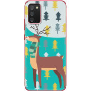 Чехол BoxFace Samsung A025 Galaxy A02S Foresty Deer