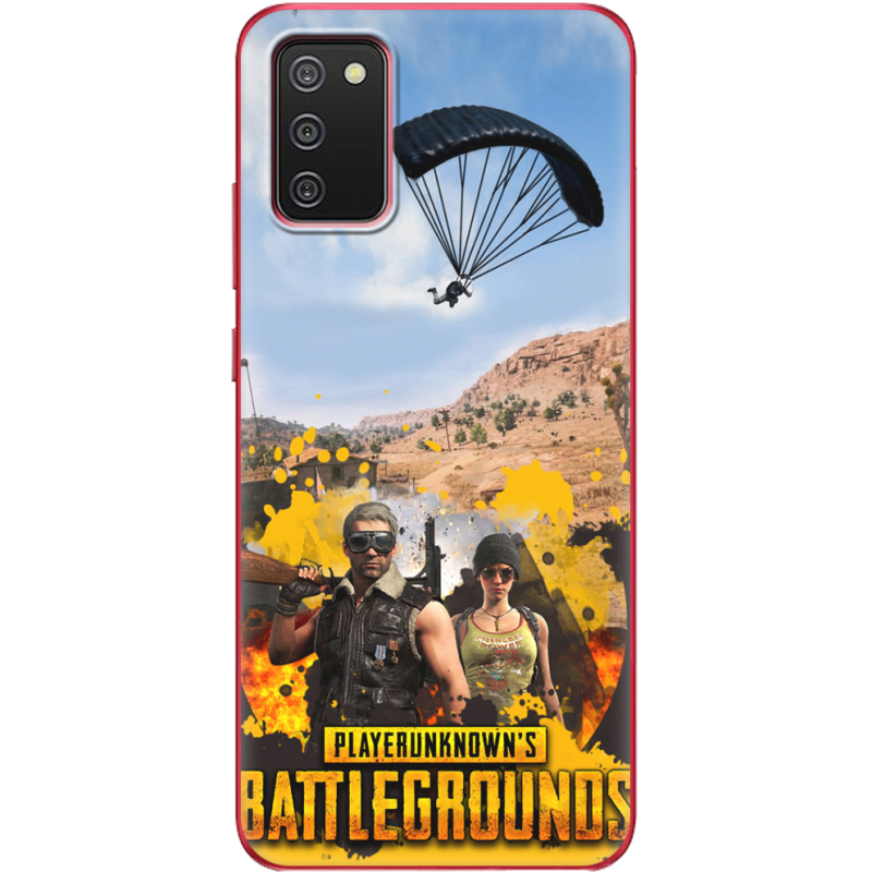 Чехол BoxFace Samsung A025 Galaxy A02S Pubg parachute