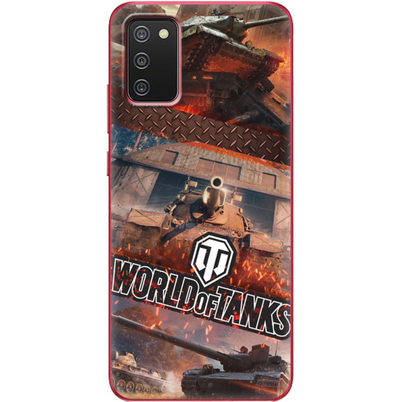 Чехол BoxFace Samsung A025 Galaxy A02S World Of Tanks