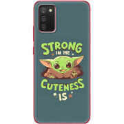 Чехол BoxFace Samsung A025 Galaxy A02S Strong in me Cuteness is