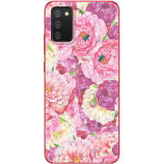 Чехол BoxFace Samsung A025 Galaxy A02S Pink Peonies