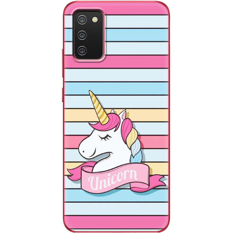 Чехол BoxFace Samsung A025 Galaxy A02S Unicorn