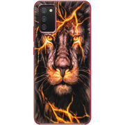 Чехол BoxFace Samsung A025 Galaxy A02S Fire Lion