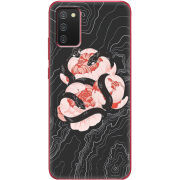 Чехол BoxFace Samsung A025 Galaxy A02S Snake Rose