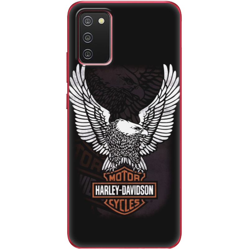 Чехол BoxFace Samsung A025 Galaxy A02S Harley Davidson and eagle