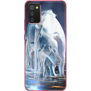 Чехол BoxFace Samsung A025 Galaxy A02S White Horse