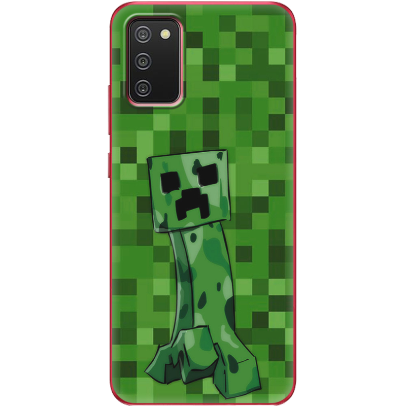 Чехол BoxFace Samsung A025 Galaxy A02S Minecraft Creeper