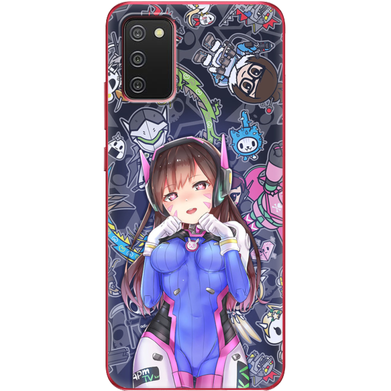 Чехол BoxFace Samsung A025 Galaxy A02S Overwatch D.VA