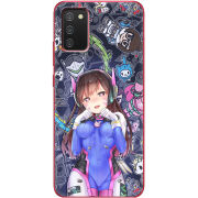 Чехол BoxFace Samsung A025 Galaxy A02S Overwatch D.VA