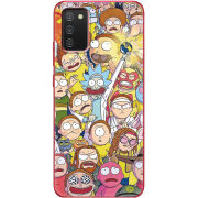 Чехол BoxFace Samsung A025 Galaxy A02S Rick and Morty