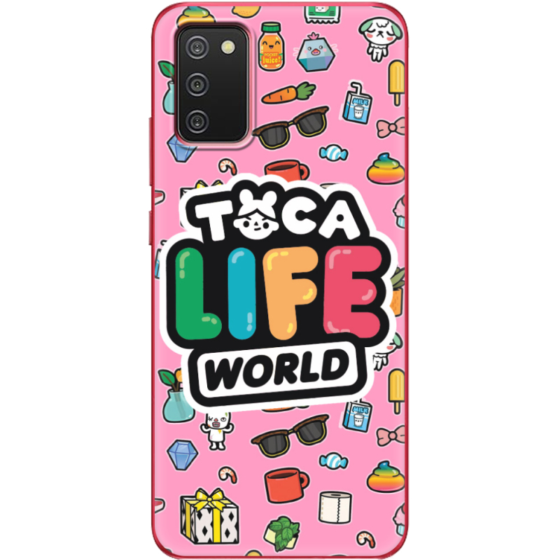 Чехол BoxFace Samsung A025 Galaxy A02S Toca Boca Life World